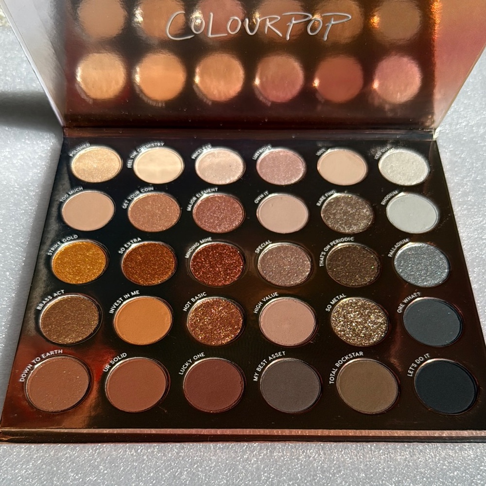 ColourPop Precious Metals Eyeshadow Palette